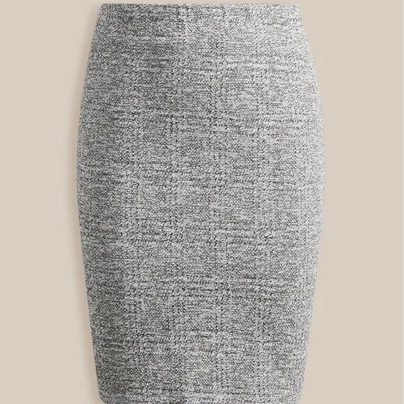 Torrid - Midi Studio Double Knit Pencil Skirt in Heather Grey​​​​​​​ - Picture 10 of 10